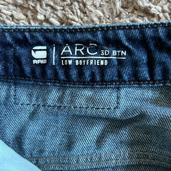 G-Star Raw | Arc 3D BTN Low Boyfriend restored denim jeans - Picture 6 of 10